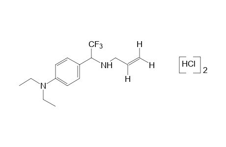 Nallyl-N^4,N^4-diethyl-alpha(trichloromethyl)toluene-alpha,4-diamine dihydrochloride