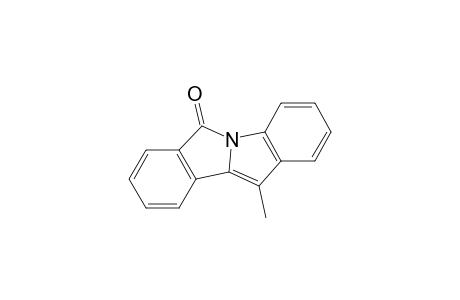 6H-Isoindolo[2,1-a]indol-6-one, 11-methyl-