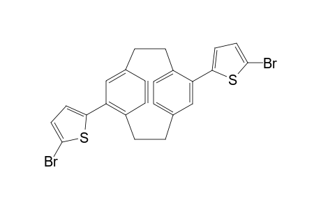 4,16-di-(5-bromothienyl)[2.2]paracyclophane
