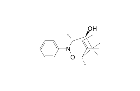 2-Oxa-3-azabicyclo[2.2.2]oct-7-en-5-ol, 1,4,6,6,7,8-hexamethyl-3-phenyl-, (1.alpha.,4.alpha.,5.beta.)-
