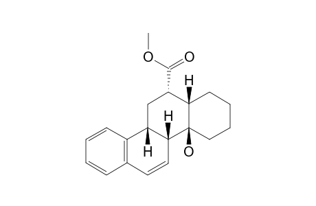RAC-(4BR,6S,6AS,10AR,10BR)-METHYL-10A-HYDROXY-4B,5,6,6A,7,8,9,10,10A,10B-DECAHYDROBENZO-[A]-PHENANTHREN-6-CARBOXYLATE