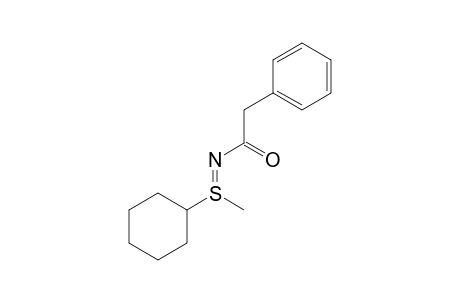 N-2-Phenylacetyl cyclohexylmethylsulfimide