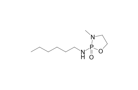 2-Hexylamino-3-methyl-1,3,2-oxazaphosphacyclopentane 2-oxide