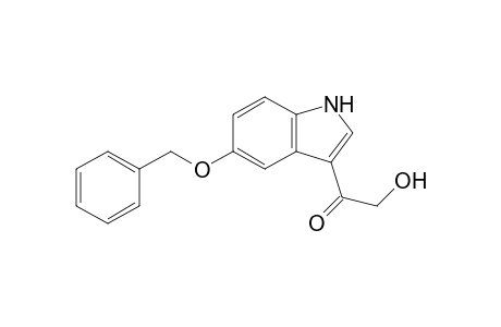 1-(5-benzoxy-1H-indol-3-yl)-2-hydroxy-ethanone
