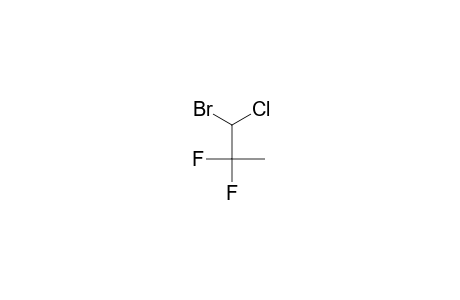 1-Bromanyl-1-chloranyl-2,2-bis(fluoranyl)propane