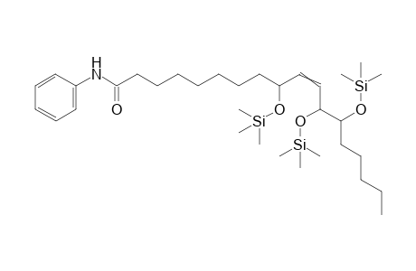 N-phenyl-9,12,13-tris(trimethylsilyloxy)octadec-10-enamide