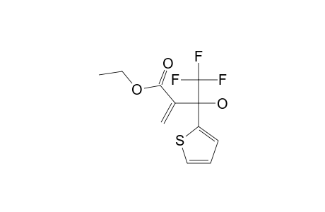 ETHYL-2-[2,2,2-TRIFLUORO-1-HYDROXY-1-(THIEN-2-YL)-ETHYL]-ACRYLATE
