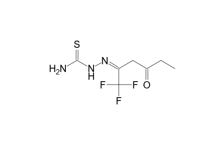 hexane, 2-[(aminocarbonothioyl)hydrazono]-1,1,1-trifluoro-4-oxo-, (2Z)-