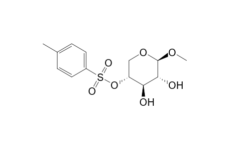 Methyl 4-O-Tosyl-.beta.-D-xylopyranoside