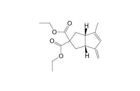 (3aR*,6aS*)-diethyl 1,3a,4,6a-tetrahydro-6-methyl-4-methylenepentalene-2,2(1H)-dicarboxylate