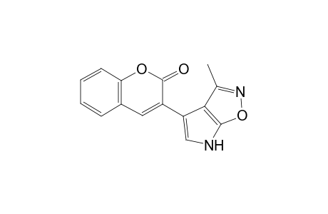 3-(3-Methyl-6H-pyrrolo[3,2-d]isoxazol-4-yl)-2H-chromen-2-one