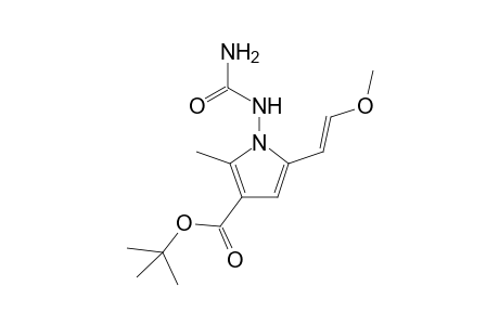tert-Butyl 1-[(aminocarbonyl)amino]-5-[(E)-2-methoxy-1-ethenyl]-2-methyl-1H-3-pyrrolecarboxylate