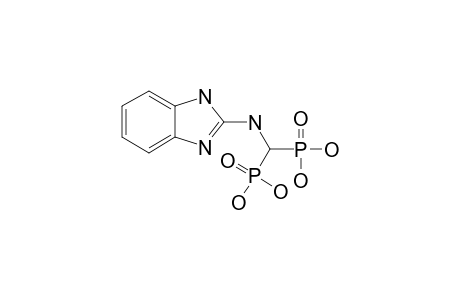 [(1H-benzimidazol-2-ylamino)-phosphonomethyl]phosphonic acid
