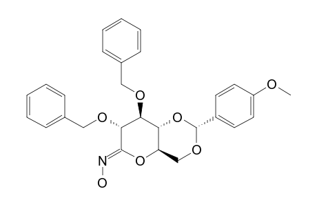 (Z)-2,3-DI-O-BENZYL-4,6-O-(4-METHOXYBENZYLIDENE)-D-GLUCONHYDROXIMO-1,5-LACTONE