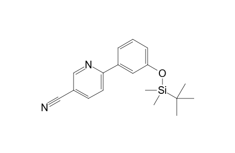 6-(3-((tert-butyldimethylsilyl)oxy)phenyl)nicotinonitrile