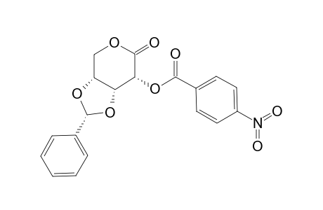 2-O-(4'-NITROBENZOYL)-3,4-O-BENZYLIDENE-D-RIBONO-1,5-LACTONE