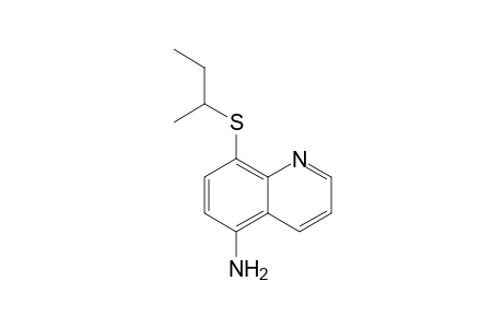 5-Amino-8-(1-methylpropylthio)quinoline