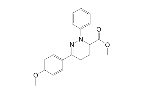 Methyl 6-(4-methoxyphenyl)-2-phenyl-2,3,4,5-tetrahydropyridazine-3-carboxylate
