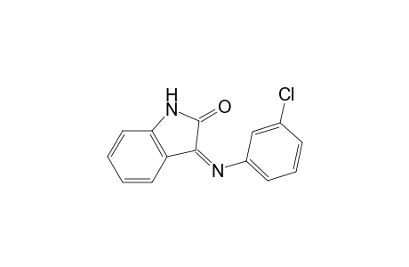 2H-Indol-2-one, 3-[(3-chlorophenyl)imino]-1,3-dihydro-