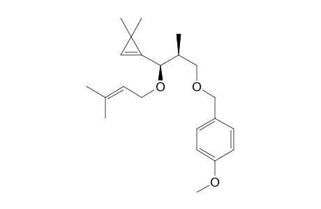 1-[(2S,3R)-3-(3,3-Dimethylcycloprop-1-enyl)-2-methyl-3-(3-methylbut-2-enyloxy)-propoxymethyl]-4-methoxybenzene