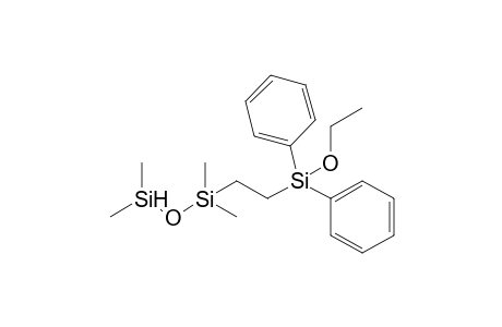 Dimethylsilyloxy-[2-[ethoxy(diphenyl)silyl]ethyl]-dimethyl-silane