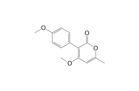 4-Methoxy-3-(4-methoxyphenyl)-6-methyl-2H-pyran-2-one
