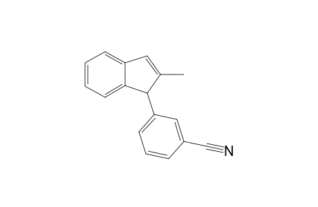 3-(2-Methyl-1H-inden-1-yl)benzonitrile
