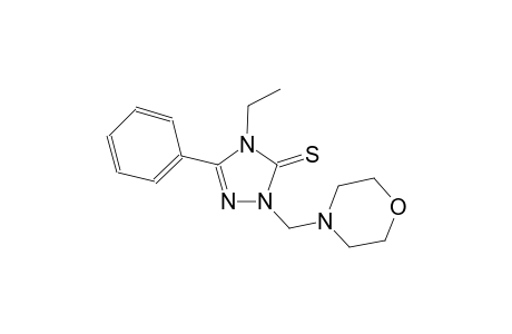 4-ethyl-2-(4-morpholinylmethyl)-5-phenyl-2,4-dihydro-3H-1,2,4-triazole-3-thione