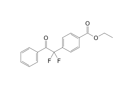 Ethyl 4-(1,1-difluoro-2-oxo-2-phenylethyl)benzoate