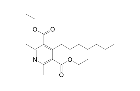 Diethyl 2,6-dimethyl-4-heptylpyridine-3.5-dicarboxylate