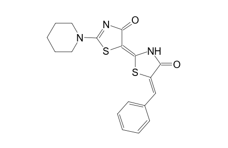 (5-Benzylidene-2'-piperidin-1-yl)-2,5'-bis(thiazolylidene)-4,4'-dione