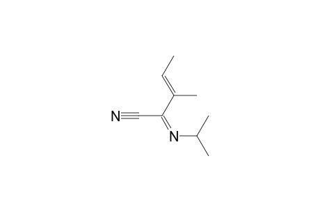3-Pentenenitrile, 3-methyl-2-[(1-methylethyl)imino]-, (?,E)-