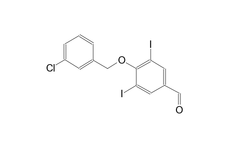 benzaldehyde, 4-[(3-chlorophenyl)methoxy]-3,5-diiodo-