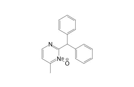 4-Methyl-2-diphenylmethylpyrimidine 3-oxide