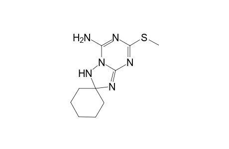5-(methylthio)-7-spiro[1H-[1,2,4]triazolo[1,5-a][1,3,5]triazine-2,1'-cyclohexane]amine
