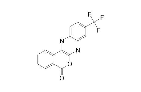 3-AMINO-4-[(4-TRIFLUOROMETHYL)-PHENYLAMINO]-1H-ISOCHROMEN-1-ONE