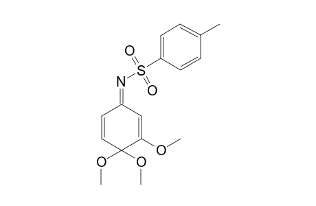1-[(Tolylsulfonyl)imino-3,4,4-trimethoxy-1,4-dihydrobenzene