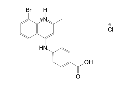8-bromo-4-(4-carboxyanilino)-2-methylquinolinium chloride