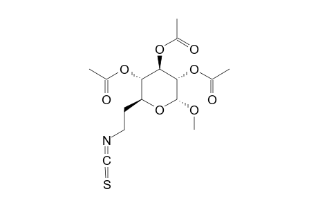 METHYL-2,3,4-TRI-O-ACETYL-6,7-DIDEOXY-7-ISOTHIOCIANATO-ALPHA-D-GLUCO-HEPTOPYRANOSIDE