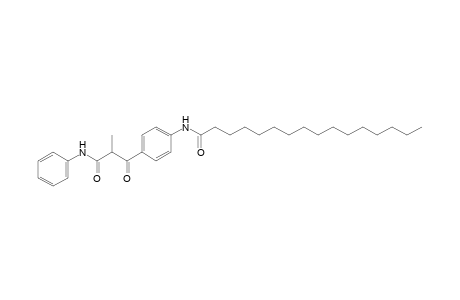 4'-[2- (phenylcarbamoyl)propionyl]hexadecanilide