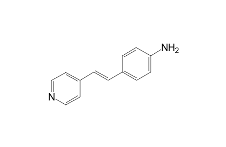 Benzenamine, 4-[(E)-2-(4-pyridinyl)ethenyl]-