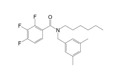 Benzamide, 2,3,4-trifluoro-N-(3,5-dimethylbenzyl)-N-hexyl-