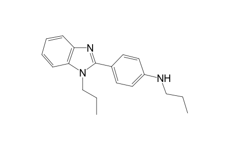 Benzenamine, N-propyl-4-(1-propyl-1H-1,3-benzimidazol-2-yl)-