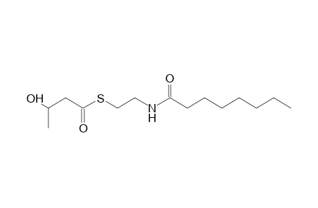 Butanethioic acid, S-3-hydroxy-2-octanamidoethyl ester