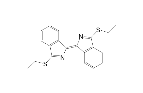 1H-Isoindole, 3-(ethylthio)-1-[3-(ethylthio)-1H-isoindol-1-ylidene]-