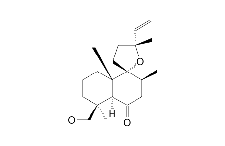 (4S,5S,8S,9R,10S,13R)-9,13-EPOXY-14-LABDEN-19-OL-6-ONE