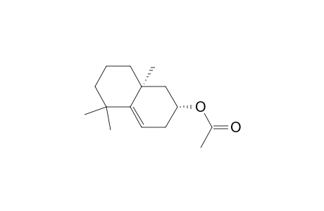 2-Naphthalenol, 1,2,3,5,6,7,8,8a-octahydro-5,5,8a-trimethyl-, acetate, cis-(.+-.)-