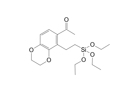 3,4-Ethylenedioxy-2-[2-(triethoxysilyl)ethyl]acetophenone