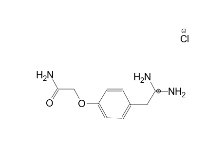 1-amino-2-(4-(2-amino-2-oxoethoxy)phenyl)ethaniminium chloride