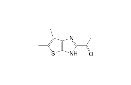 1-Ethanone, 1-(5,6-dimethyl-3H-thieno[2,3-d]imidazol-2-yl)-